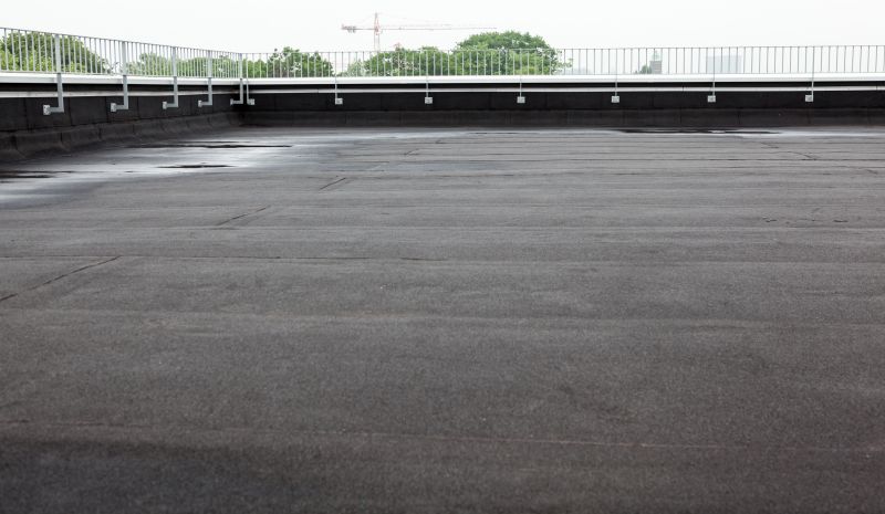 Single Ply Roof Installation
